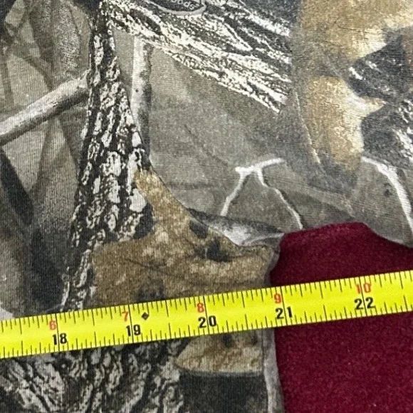 vintage wrangler camo tee distressed 90s y2k pocket tee - Picture 8 of 8